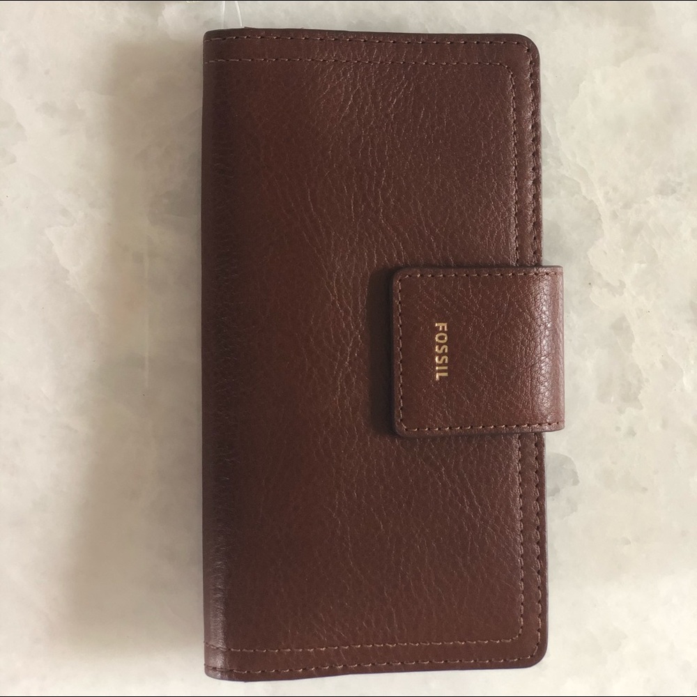 Fossil Brown Leather Women’s Wallet